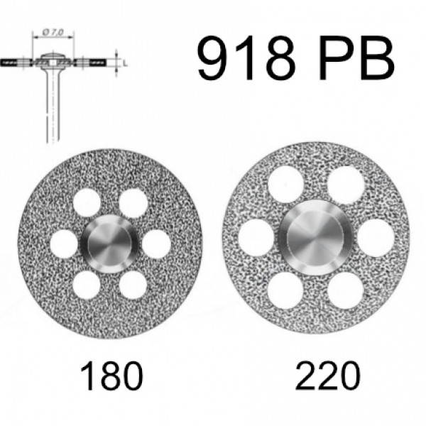 DISCO KOMET 918PB PM – Disco diamante para peça de mão, Komet