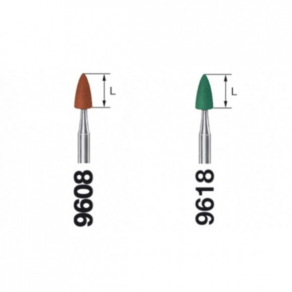 PULIDORES KOMET 9608-9618 AMALGAMA – Polissoirs pour finition amalgame