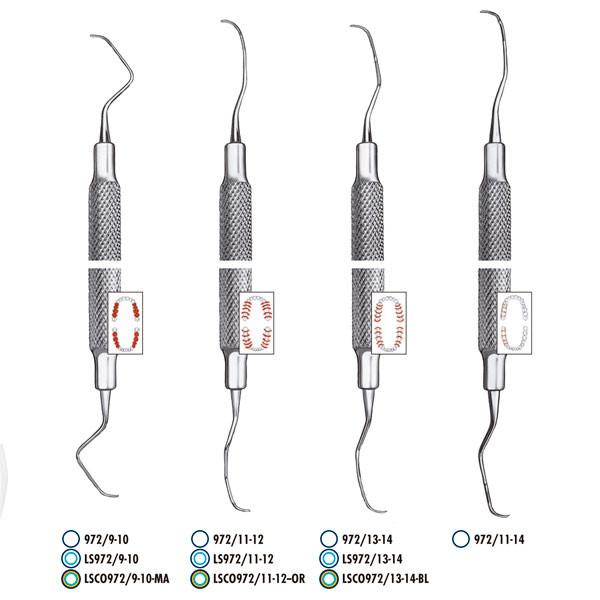 972/13-14 GRACEY DISTAL – Cureta periodontal CARL MARTIN