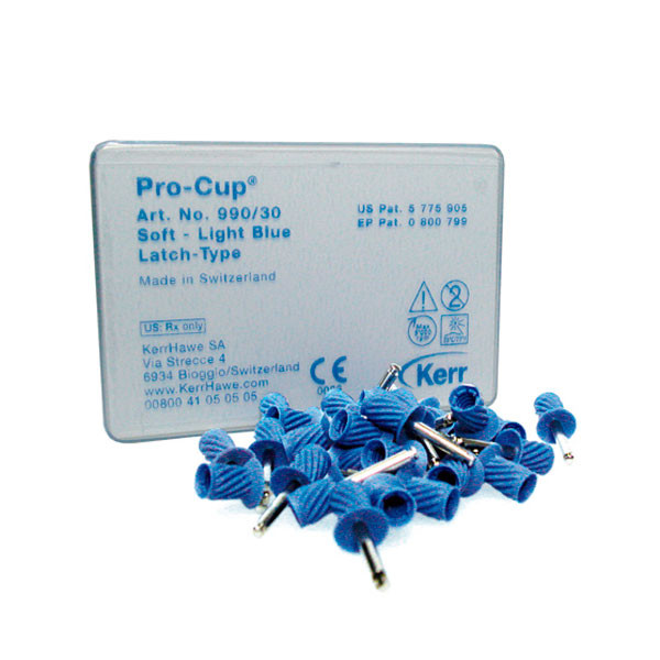 990/30 PRO-CUP LATCH-TYPE – Cupules de prophylaxie sans latex, 30 u