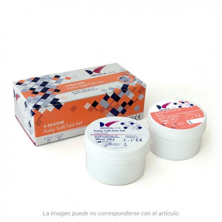A-SILICONE ML PUTTY SOFT FAST SET – Silicone d'addition 300+300ml