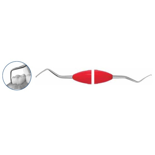 ACCESS LM ergo cureta azada 156/157 – Cureta de acesso molar