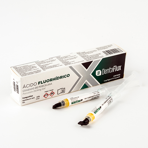 DENTAFLUX HIDROFLUORSAV – Kerámia marató 20%, 2x3ml