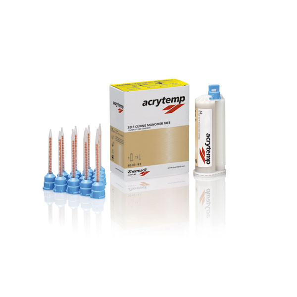 ACRYTEMP A2 ZHERMACK – Resina bis-acrílica para provisionales