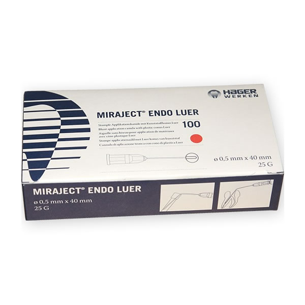 MIRAJECT ENDOTEC – Öblítőtű Luer 25G 0,5x40mm
