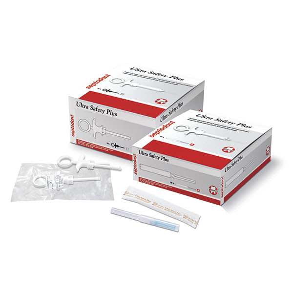 AGUJAS ULTRA SAFETY PLUS 27G 35 – Aiguille dentaire de sécurité Septodont 0,4x35mm