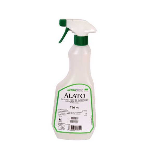 Alato desinfeção de superfícies – Desinfetante sem aldeídos Dentaflux 750ml