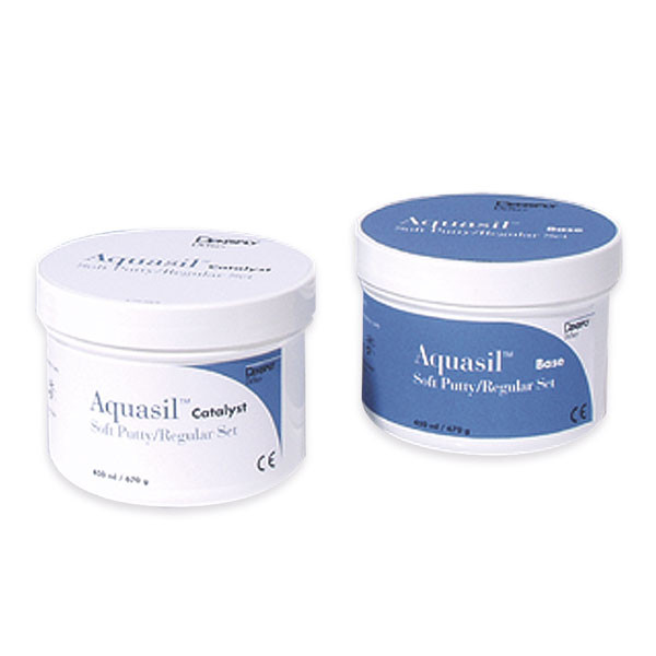AQUASIL ULTRA SOFT PUTTY DENTSPLY SIRONA – Silicone de adição 2x450ml