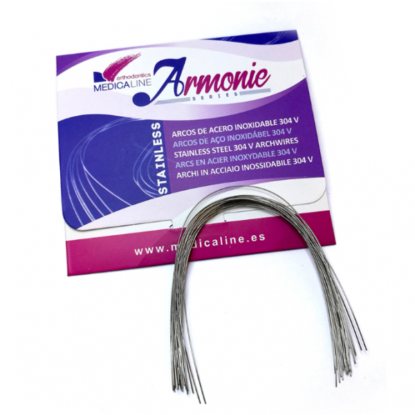 ARCOS ACERO INOXIDABLE RECTANGULARES ARMONIE MEDICALINE – 17x25, 10 unités