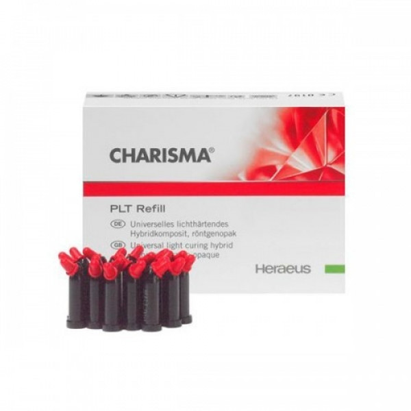 CHARISMA PLT 2x10u.x0,25gr. – Resina compuesta híbrida radiopaca