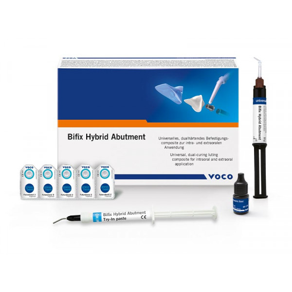 BIFIX HYBRID ABUTMENT SET – Surtido de cementación para implantes VOCO