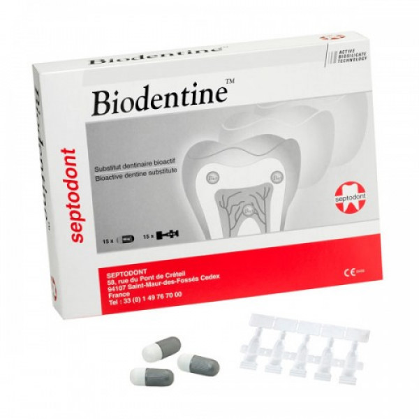 BIODENTINE – Bioaktív tri-kalcium-szilikát cement SEPTODONT 5db