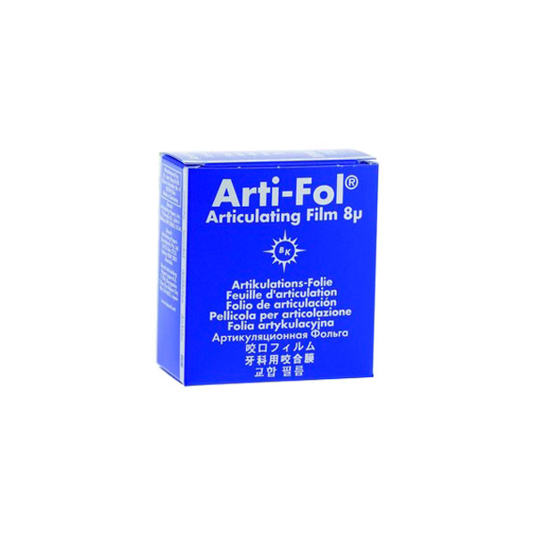 BK27 PAP.ART.AZUL – Papel de articulação bilateral, 20 m, BAUSCH