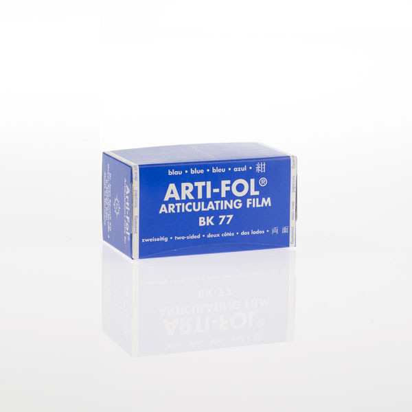BK77 PAP.ART. AZUL – Artikulációs papír 8 mikron kétoldalas 15m