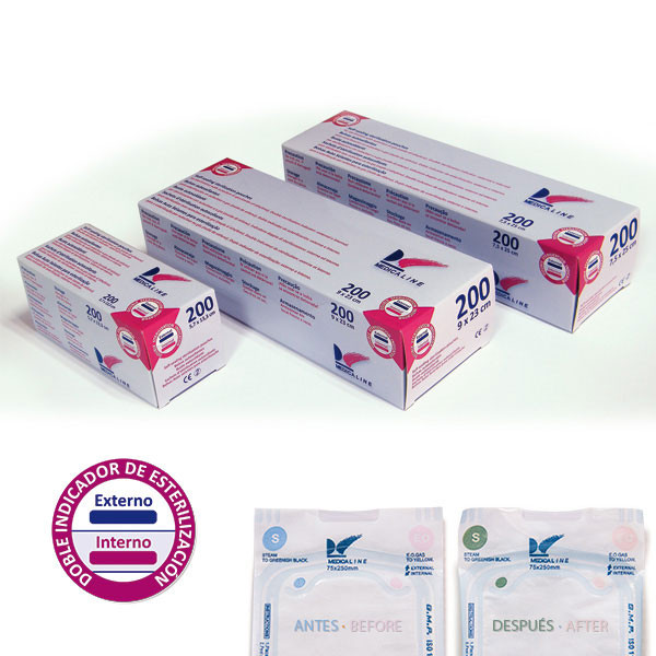 Bolsas Autoadhesivas Estéril MEDICALINE – 10x30cm 200 db