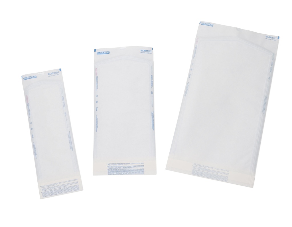BOLSAS ESTERILIZACION EUROSTERIL EURONDA – 5x25cm 500u