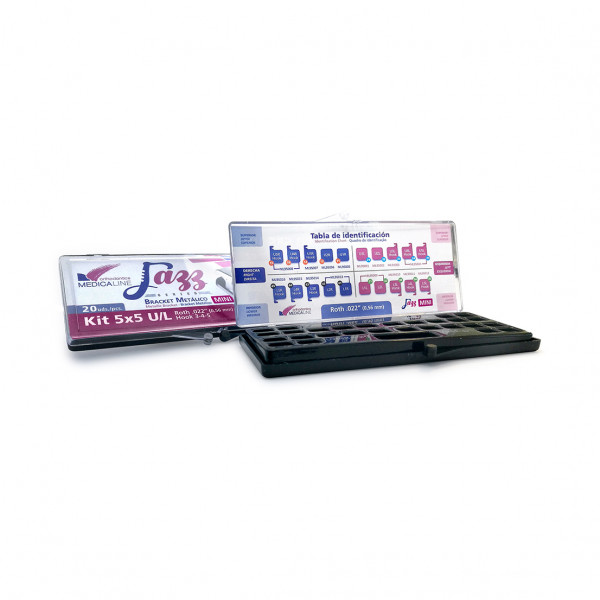 Brackets ML metal JAZZ Mini Roth .018 – Fém bracket készlet MEDICALINE