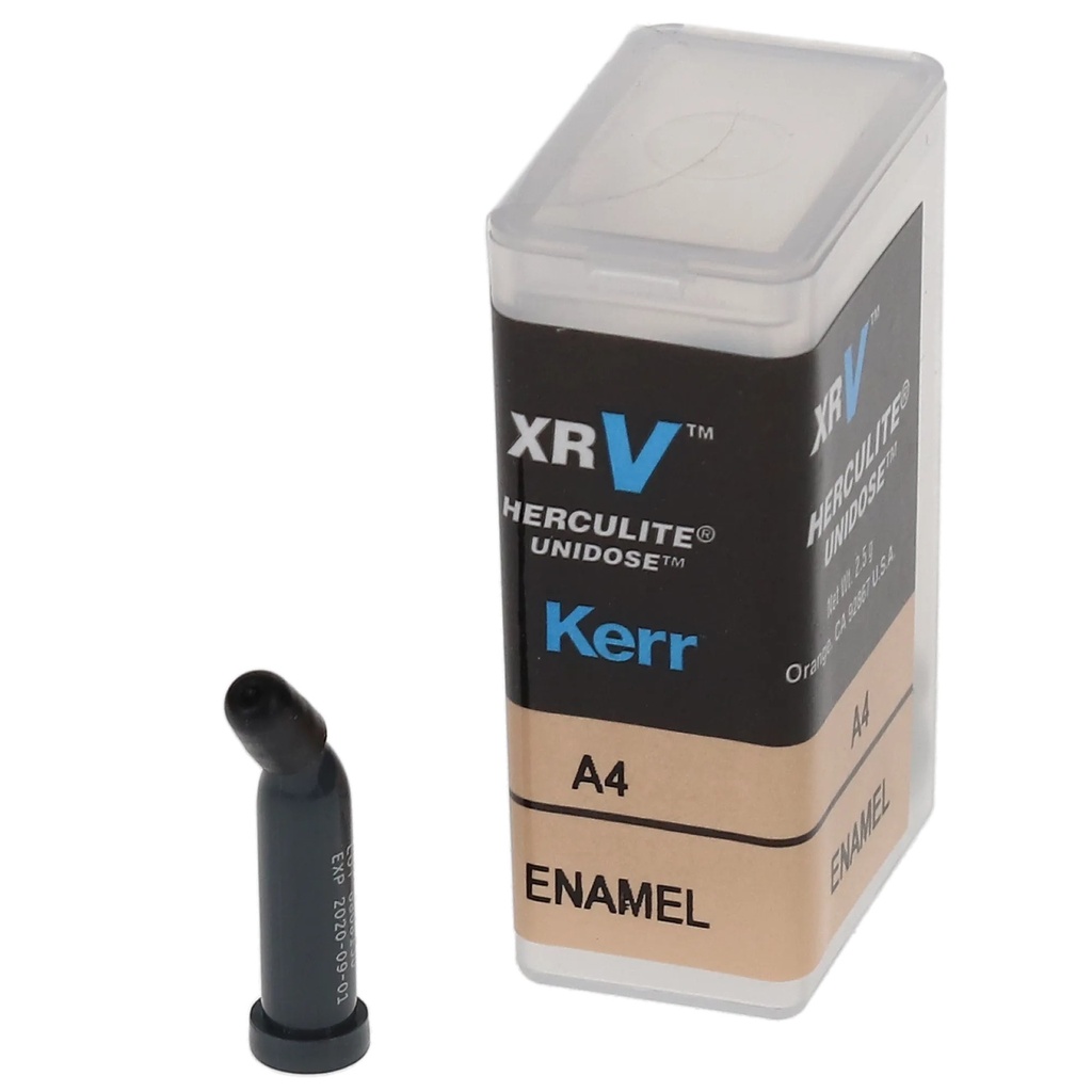 HERCULITE UNIDOSE – Mikrohibrid kompozit kapszulákban, KERR, 20x0.25g