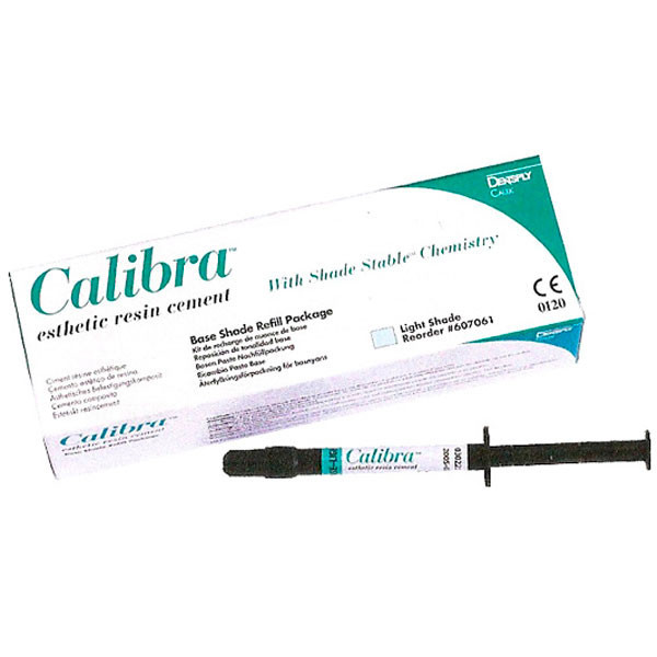 CALIBRA REP.JERINGA BASE – Dual kötésű opak rezin cement DENTSPLY 2g