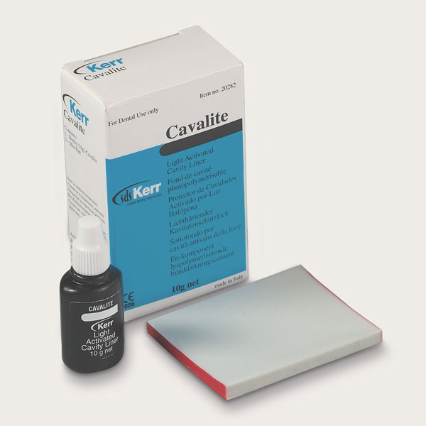 CAVALITE 10gr. – Fényre kötő üvegionomer cement KERR