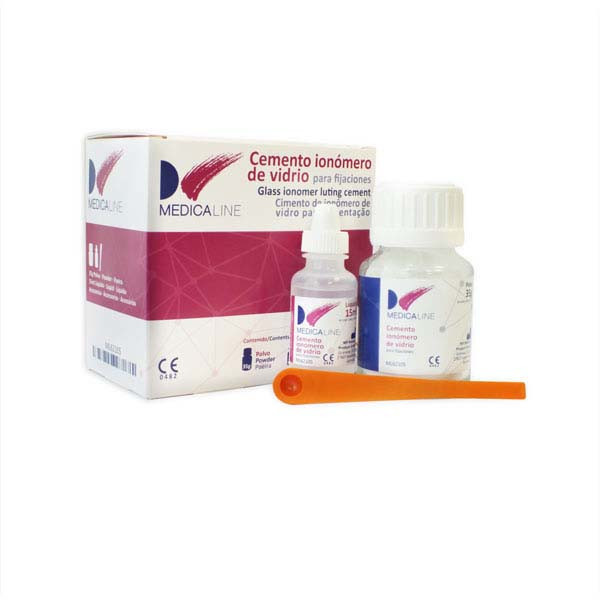 CEMENTO DEFINITIVO IONOMERO VIDRIO – Cimento ionómero de vidro MEDICALINE