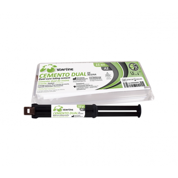 CEMENTO LUTING DC RESINA – Cemento resinoso dual STARLINE 10g