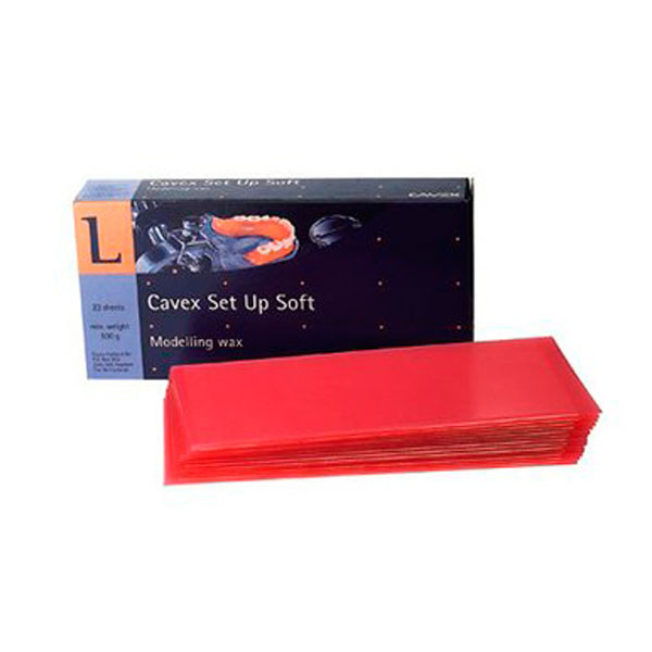 Cera de modelar rosa CAVEX – Placche morbide 500g