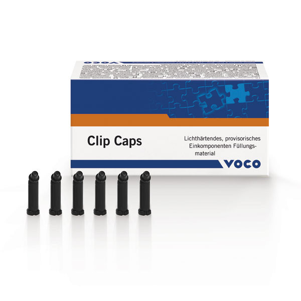 CLIP CAPSULAS – Fényre kötő ideiglenes tömőanyag VOCO 25x0,25g