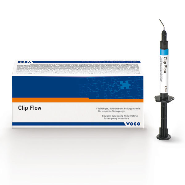 CLIP FLOW – Materiale otturazione provvisoria fluido VOCO 2x1.8g