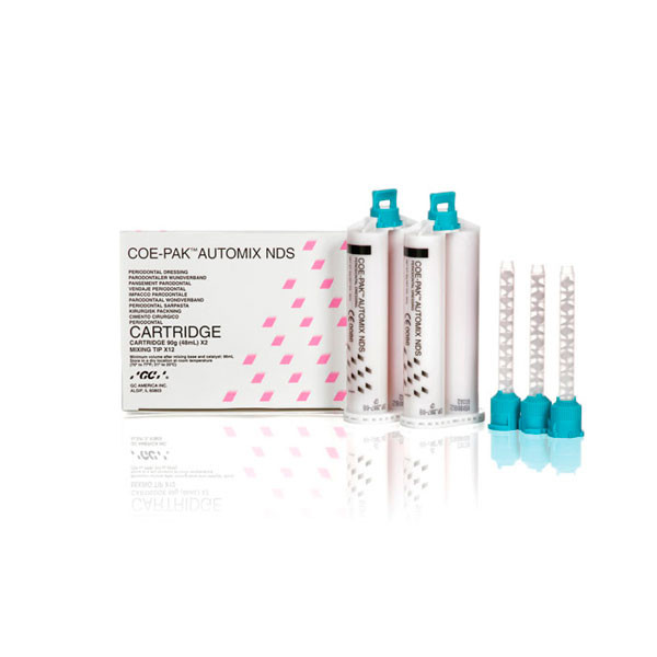 COE PACK AUTOMIX – Pansement parodontal sans eugénol GC 2x50ml