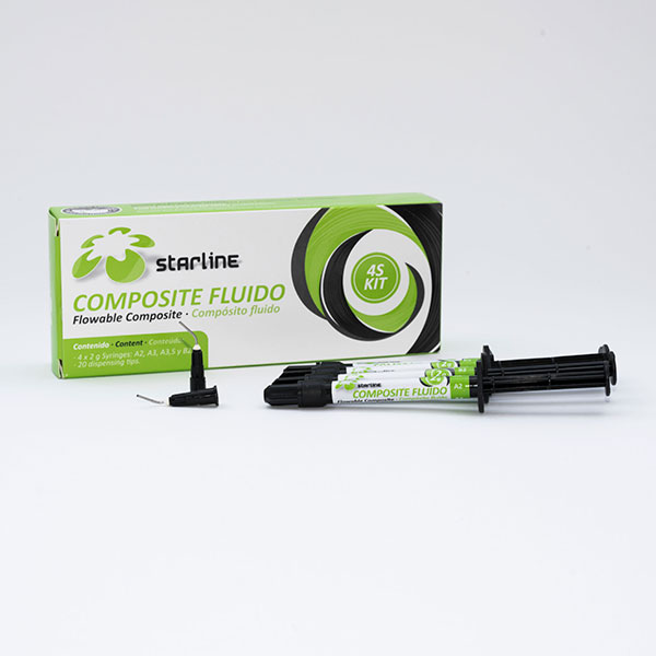 Composite fluido 4S – Kit compósito fluido fotopolimerizável, STARLINE