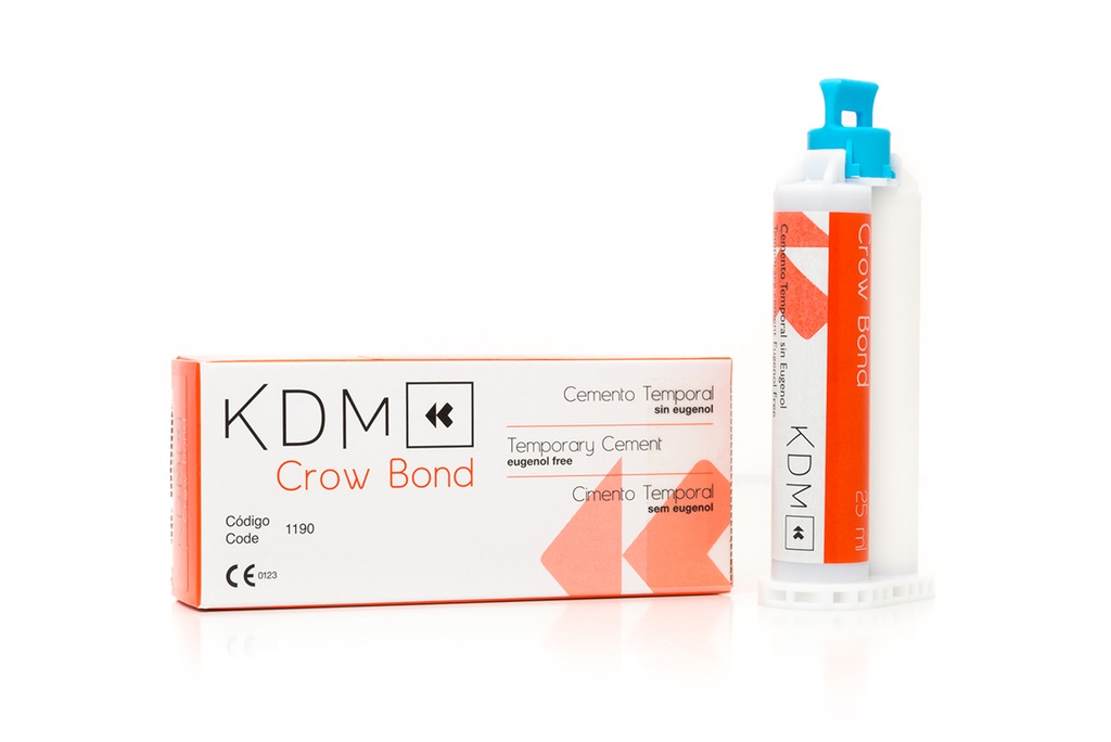 CROWBOND – Ciment temporaire sans eugénol 60g KDM
