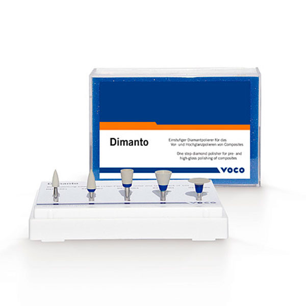 DIMANTO LENTE – Polidor de diamante de um passo para compósitos VOCO 10u.