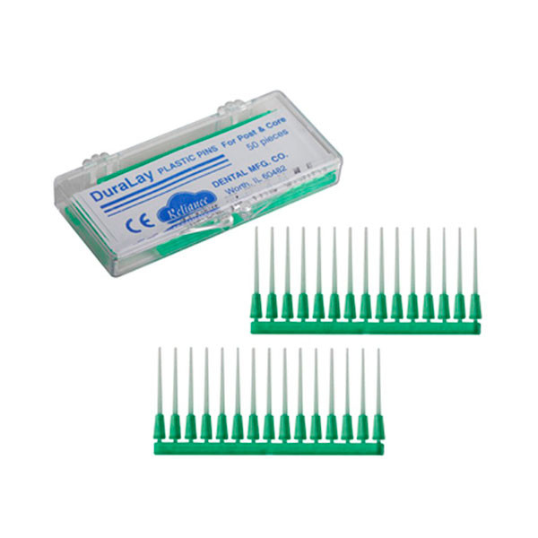 DURALAY PLASTIC PINS – Pines calcinables para modelos, RELIANCE, 50 uds.