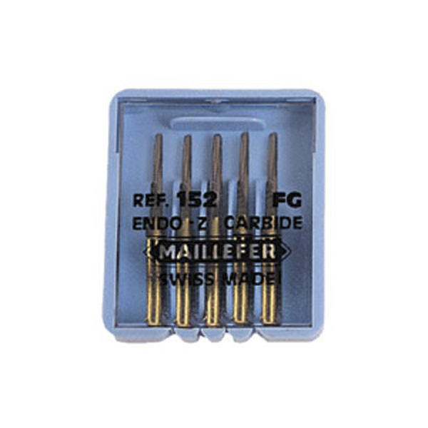 E0152-025 FG KEMÉNYFÉM FÚRÓ ENDO Z – MAILLEFER endodontiai fúró 5 db