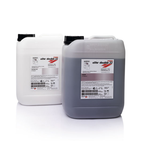 ELITE DOUBLE 22 FAST – A-szilikon duplikáláshoz, Zhermack, 5kg+5kg