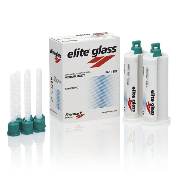 ELITE GLASS ZHERMACK – Silicone A para matrizes transparentes 2x50ml