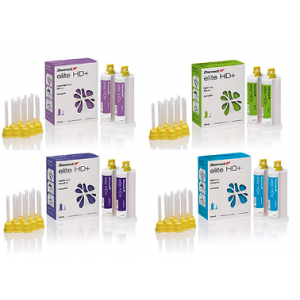 ELITE HD+ SUPER LIGHT ZHERMACK – Folyékony A-szilikon protézishez 2x50ml