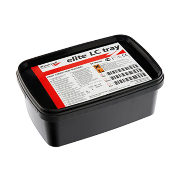 ELITE LC TRAY BLUE – Fényre kötő egyéni kanálanyag 50db