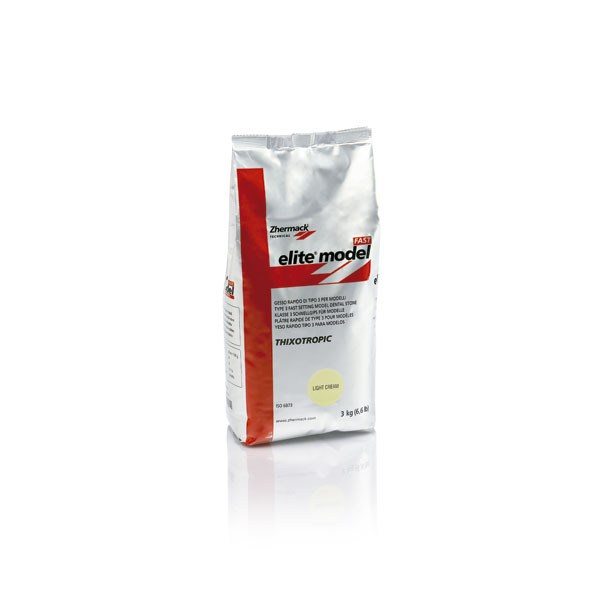 ELITE MODEL FAST III. osztály 3Kg – III. típusú fogászati gipsz, gyors kötés