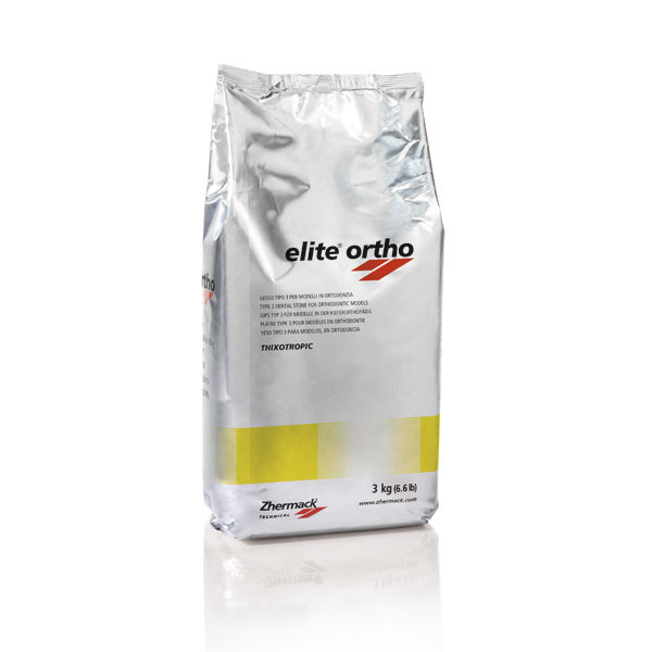 ELITE ORTHO ZHERMACK – 3-as típusú gipsz fogszabályozáshoz 25kg
