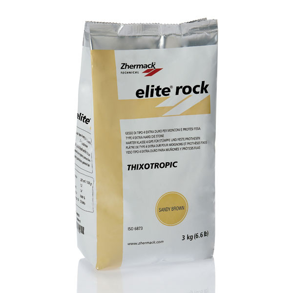 ELITE ROCK IV. osztályú 3kg – Extra kemény gipsz, Zhermack