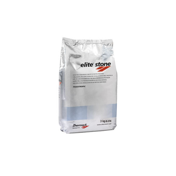 ELITE STONE classe IV 3Kg – Gesso sintetico ZHERMACK
