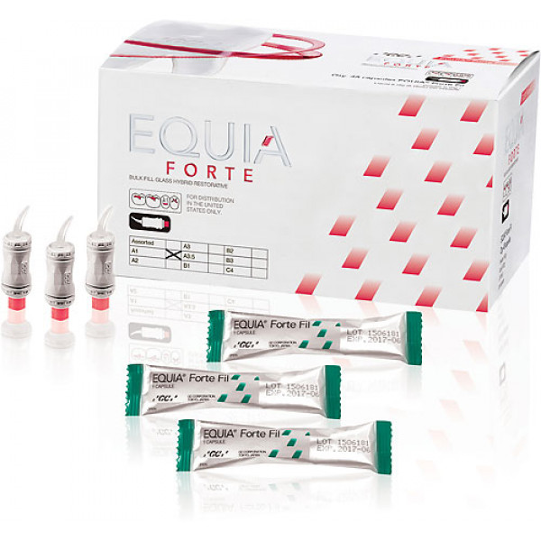 EQUIA FORTE FIL REFILL PACK A1 – Ionómero de vidro GC 50u