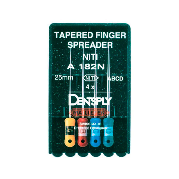 ESPACIADOR NITI 25mm. Nº B – Fouloir endodontique conique MAILLEFER (4u)