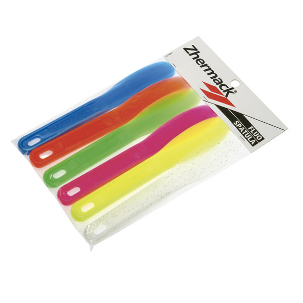ESPATULA NYLON COLOR – Set de spatules à mélanger ZHERMACK (6 pcs.)
