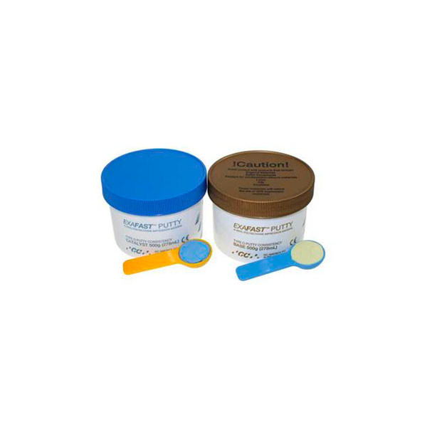 EXAFAST PUTTY – Nagy pontosságú A-szilikon GC 2x278ml
