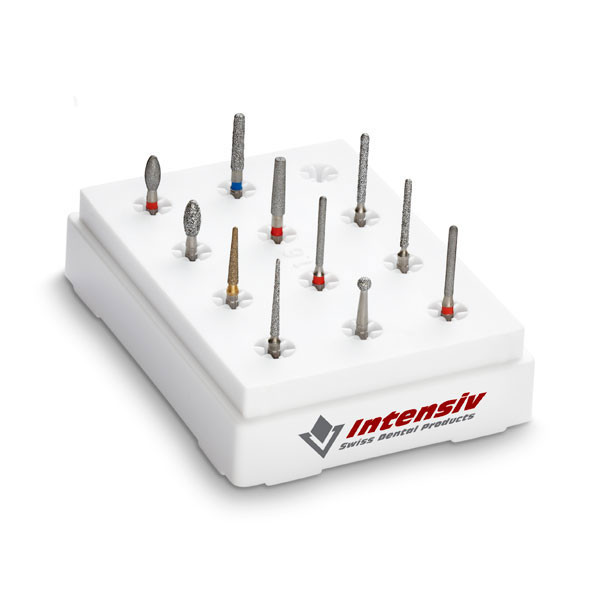 INTENSIV FG UNIVERSAL PREP SET 157 – Kit de fresas para preparación dental