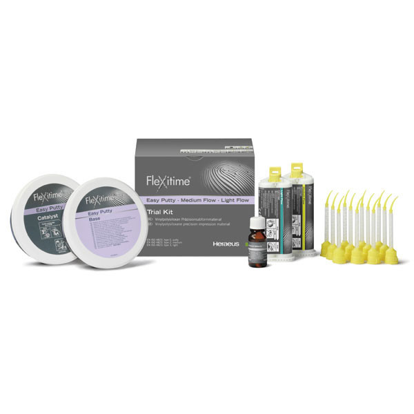 FLEXITIME TRIAL KIT EASY PUTTY – Kit impronta Heraeus