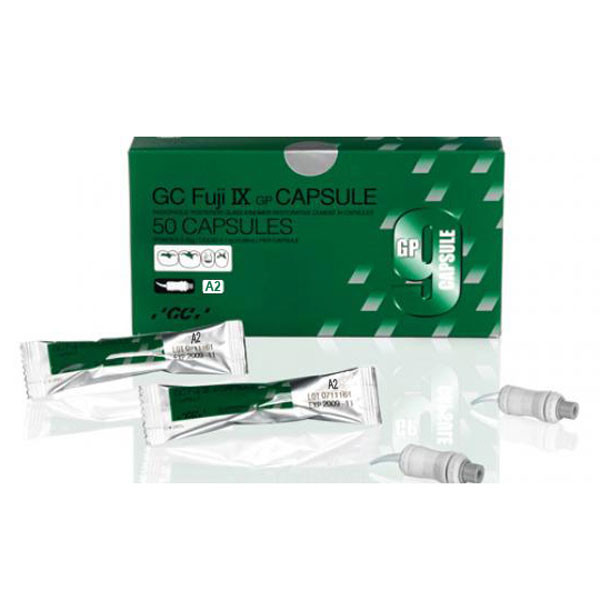 FUJI IX GP CAPS. A2 – Ionómero de vidro restaurador, GC, 50 cápsulas